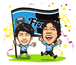 KAWASAKI FRONTALE 2015 PLAYERS STICKER sticker #6009662