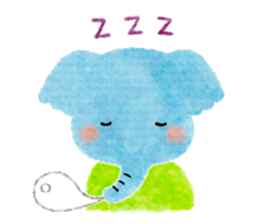 animal and occasional girl. sticker #6009911