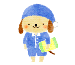 animal and occasional girl. sticker #6009917