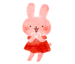 animal and occasional girl. sticker #6009920