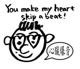 Mr. PondMouth - No.5 sticker #6009985