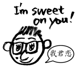 Mr. PondMouth - No.5 sticker #6009991