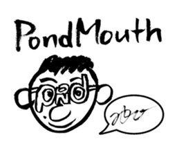 Mr. PondMouth - No.5 sticker #6010023