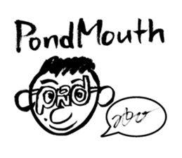 Mr. PondMouth - No.5 sticker #6010023