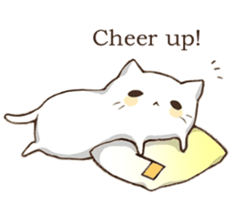 Pillow & Cat (en) sticker #6010407