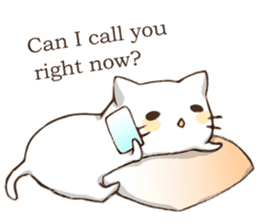 Pillow & Cat (en) sticker #6010411