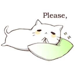 Pillow & Cat (en) sticker #6010417