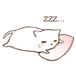 Pillow & Cat (en) sticker #6010420