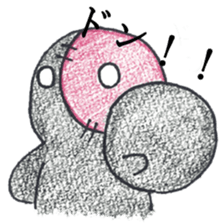 mini-zombie sticker #6010729