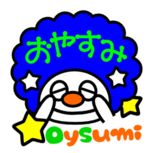 colorful Afro stickers sticker #6010745