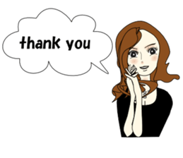 Good evening,Ms.YORUKO (English edition) sticker #6011346