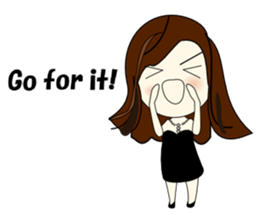 Good evening,Ms.YORUKO (English edition) sticker #6011349