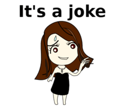 Good evening,Ms.YORUKO (English edition) sticker #6011363