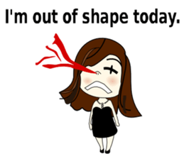 Good evening,Ms.YORUKO (English edition) sticker #6011367