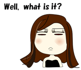 Good evening,Ms.YORUKO (English edition) sticker #6011368