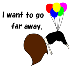 Good evening,Ms.YORUKO (English edition) sticker #6011376