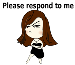 Good evening,Ms.YORUKO (English edition) sticker #6011377