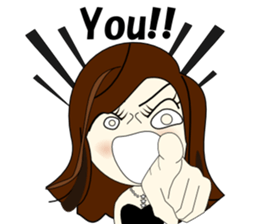 Good evening,Ms.YORUKO (English edition) sticker #6011381