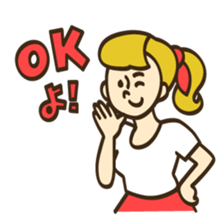 Joey and Emma TV shopping. sticker #6011795