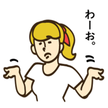 Joey and Emma TV shopping. sticker #6011803