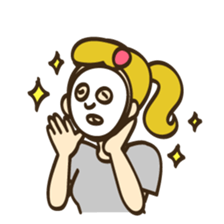 Joey and Emma TV shopping. sticker #6011806