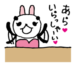 Every day of a panda- bunny3 - sticker #6012104