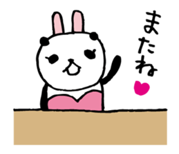 Every day of a panda- bunny3 - sticker #6012107