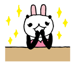 Every day of a panda- bunny3 - sticker #6012110