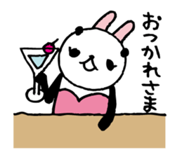 Every day of a panda- bunny3 - sticker #6012116