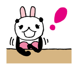 Every day of a panda- bunny3 - sticker #6012124
