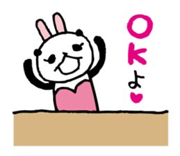 Every day of a panda- bunny3 - sticker #6012129