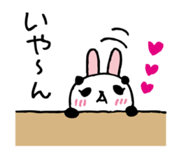 Every day of a panda- bunny3 - sticker #6012131