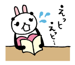 Every day of a panda- bunny3 - sticker #6012138