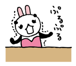 Every day of a panda- bunny3 - sticker #6012139