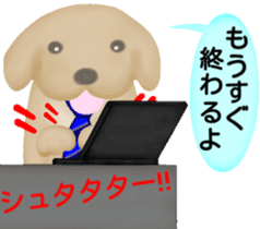 Golden Retriever. Father Edition. sticker #6012429