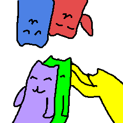 5 colorful party cats return