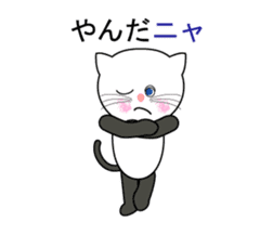 Cat such as human. his name is Tama. sticker #6012763