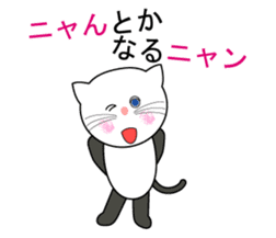 Cat such as human. his name is Tama. sticker #6012772