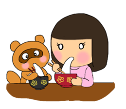 For New Year's holiday & Valentine's day sticker #6012959