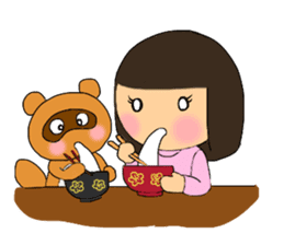 For New Year's holiday & Valentine's day sticker #6012959