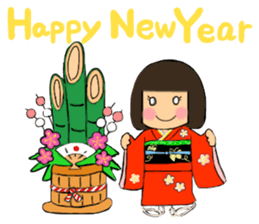 For New Year's holiday & Valentine's day sticker #6012960