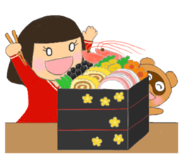 For New Year's holiday & Valentine's day sticker #6012963