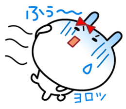 Cute rabbit MARU-USAKO sticker #6013108