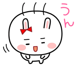 Cute rabbit MARU-USAKO sticker #6013111