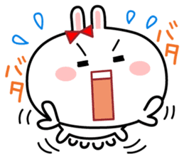 Cute rabbit MARU-USAKO sticker #6013113