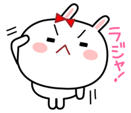 Cute rabbit MARU-USAKO sticker #6013114