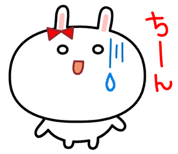 Cute rabbit MARU-USAKO sticker #6013115