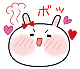 Cute rabbit MARU-USAKO sticker #6013120