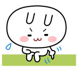 Cute rabbit MARU-USAKO sticker #6013127