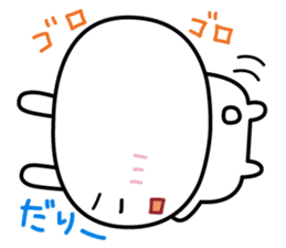 Cute rabbit MARU-USAKO sticker #6013128